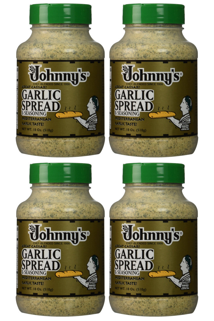 Johnny's Garlic Spread & Seasoning, 510g/18oz (4pk) {Imported from Canada}