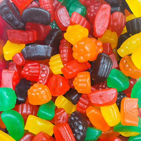 John Vince Foods Jubes close-up — soft fruit-flavored jujube candy, Canadian product