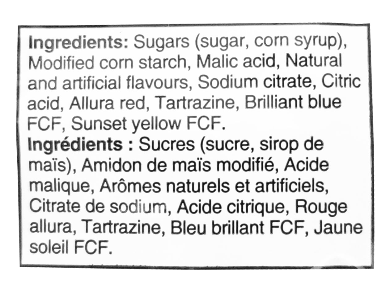 Jolly Rancher Sours 2-in-1 Gummies, 182g/6.4 oz