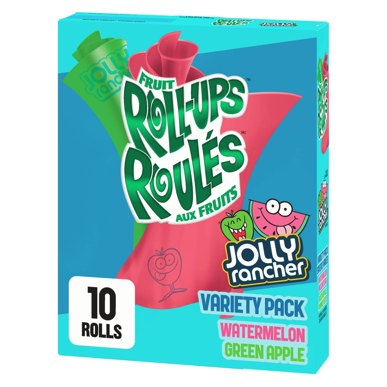 Jolly Rancher Fruit Roll-Ups, Gluten Free Flavoured Snacks, 141g/5 oz