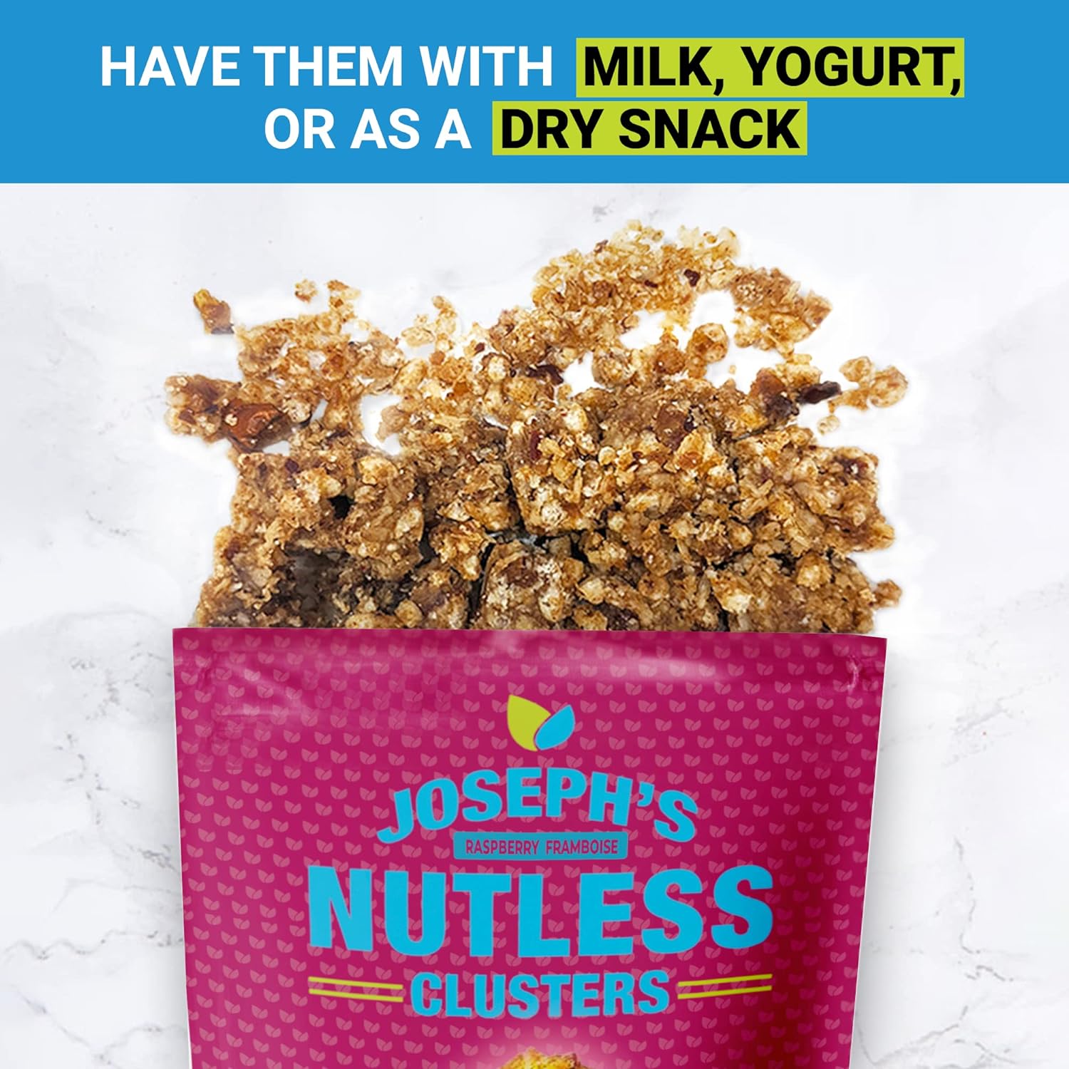 Joseph's Raspberry Nutless Clusters