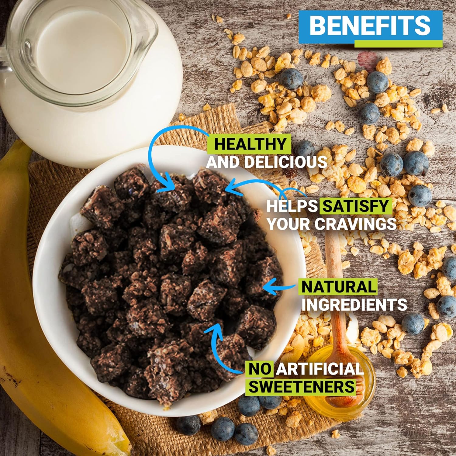 Joseph's Raspberry Nutless Clusters in a Bowl