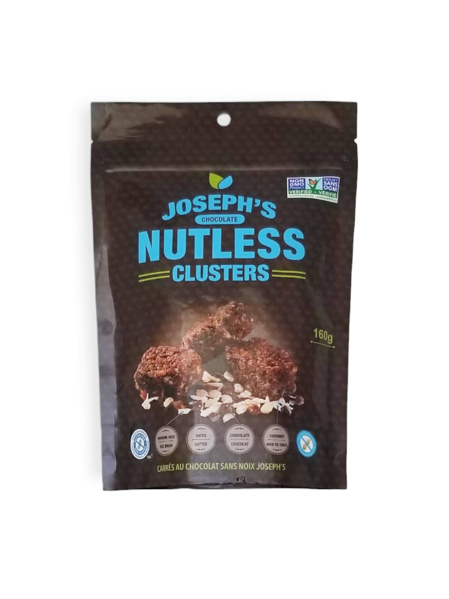 Joseph's Chocolate Nutless Clusters, 160g/5.6 oz. Bag