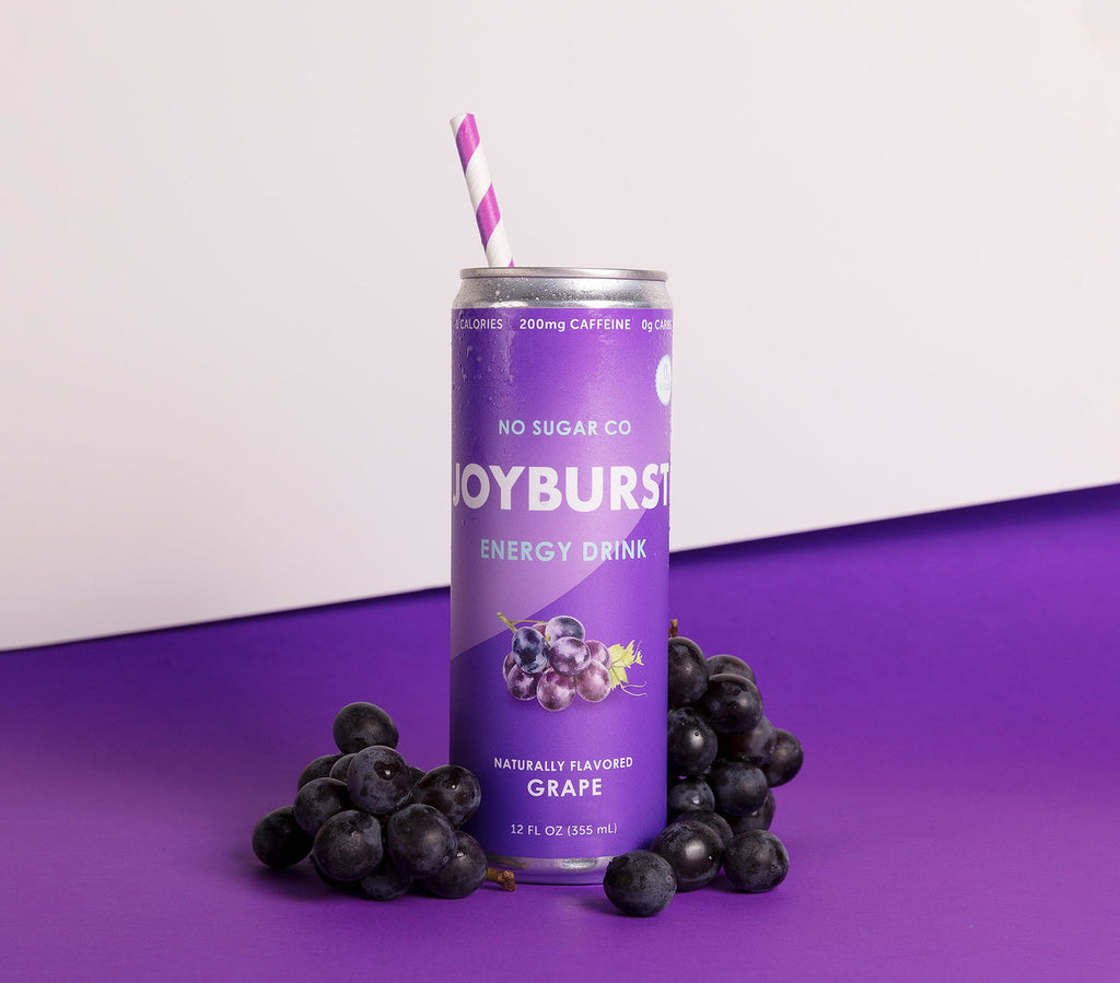 NoSugar Company Joyburst Energy Drink, Variety Pack, 12 x 355mL/12.4 oz. Cans {Imported from Canada}