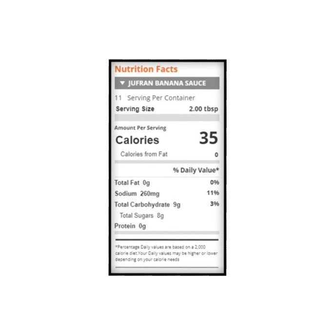 Jufran Banana Sauce Mild 560g/19.76 oz. Tomato-Less Ketchup {Imported from Canada}