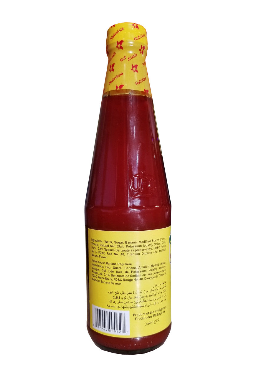 Jufran Banana Sauce Mild 560g/19.76 oz. Tomato-Less Ketchup {Imported from Canada}