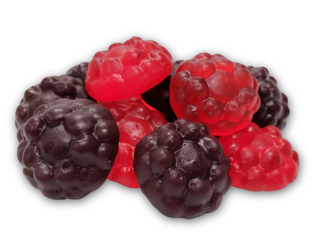 Huer Juice Berries Gummies, 1kg/2.2 lbs., picture of juice berries.