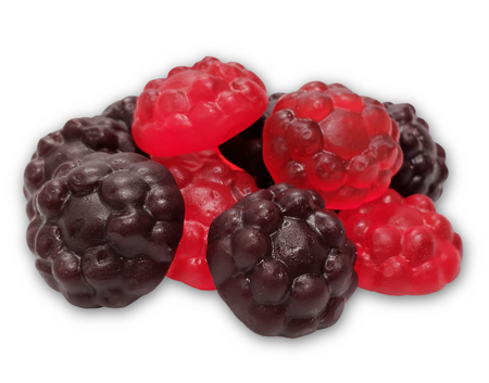 Huer Juice Berries Gummies, 1kg/2.2 lbs., picture of juice berries.