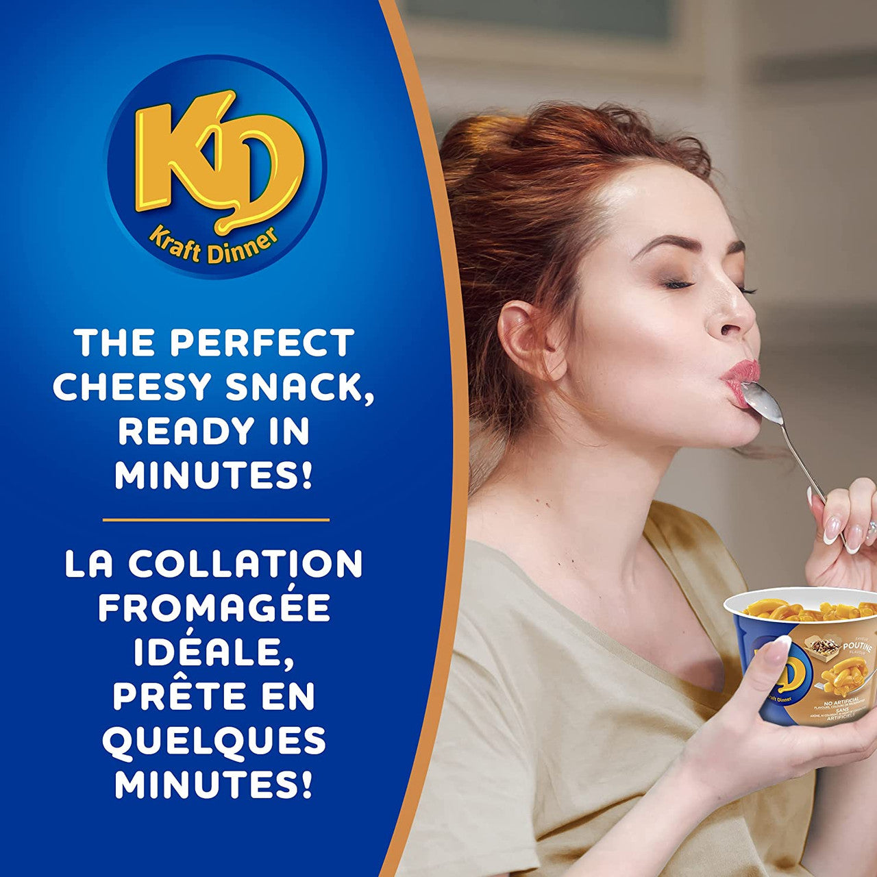 KD Kraft Dinner Poutine Flavor Snack Cups – 58g (2 oz) -  Ready in Minutes