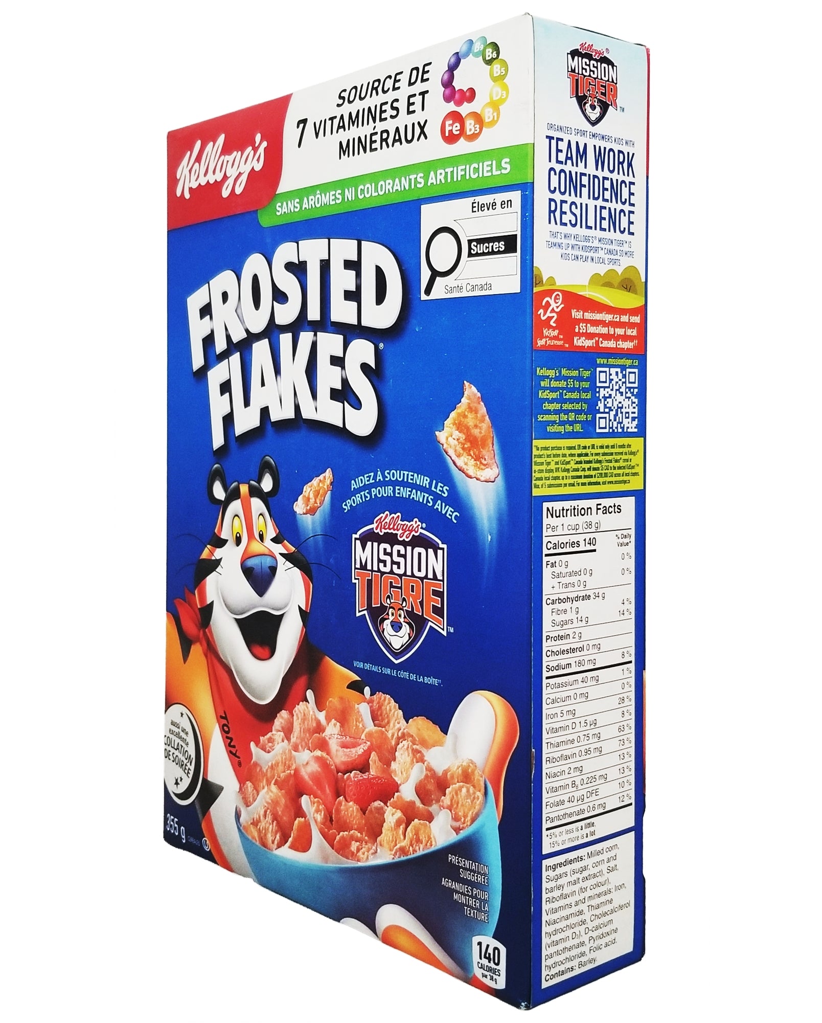 Kellogg's Frosted Flakes Cereal 355g - Angle