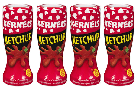 Kernels Ketchup Popcorn Seasoning, 125g (4 Pack) (Imported from Canada)