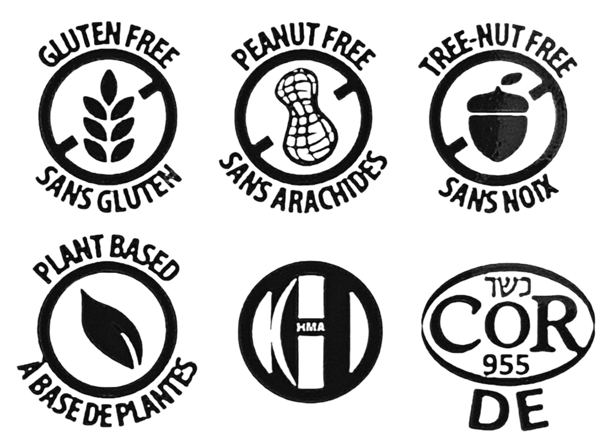 Kerr's Menthol Eucalyptus Scotch Mints, (12x150g),1.8kg, gluten free, peanut and nut free, plant based, halal and kosher labels.