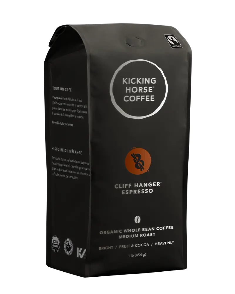 Kicking Horse Coffee Organic Cliff Hanger Espresso, 454 g