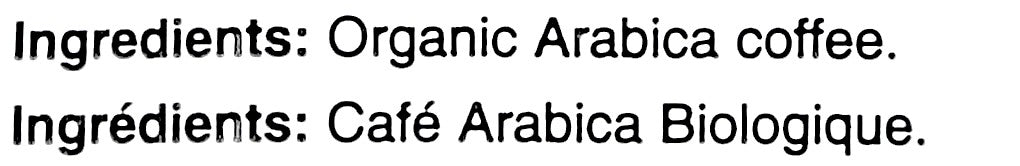 Kicking Horse Grizzly Claw Whole Bean Coffee, Dark Roast, 1lb. - Ingredients