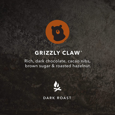 Kicking Horse Grizzly Claw Dark Roast Ground Coffee – 284g / 10oz Grizzly Claw
