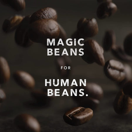 Kicking Horse Grizzly Claw Dark Roast Ground Coffee Magic Beans for Human beans