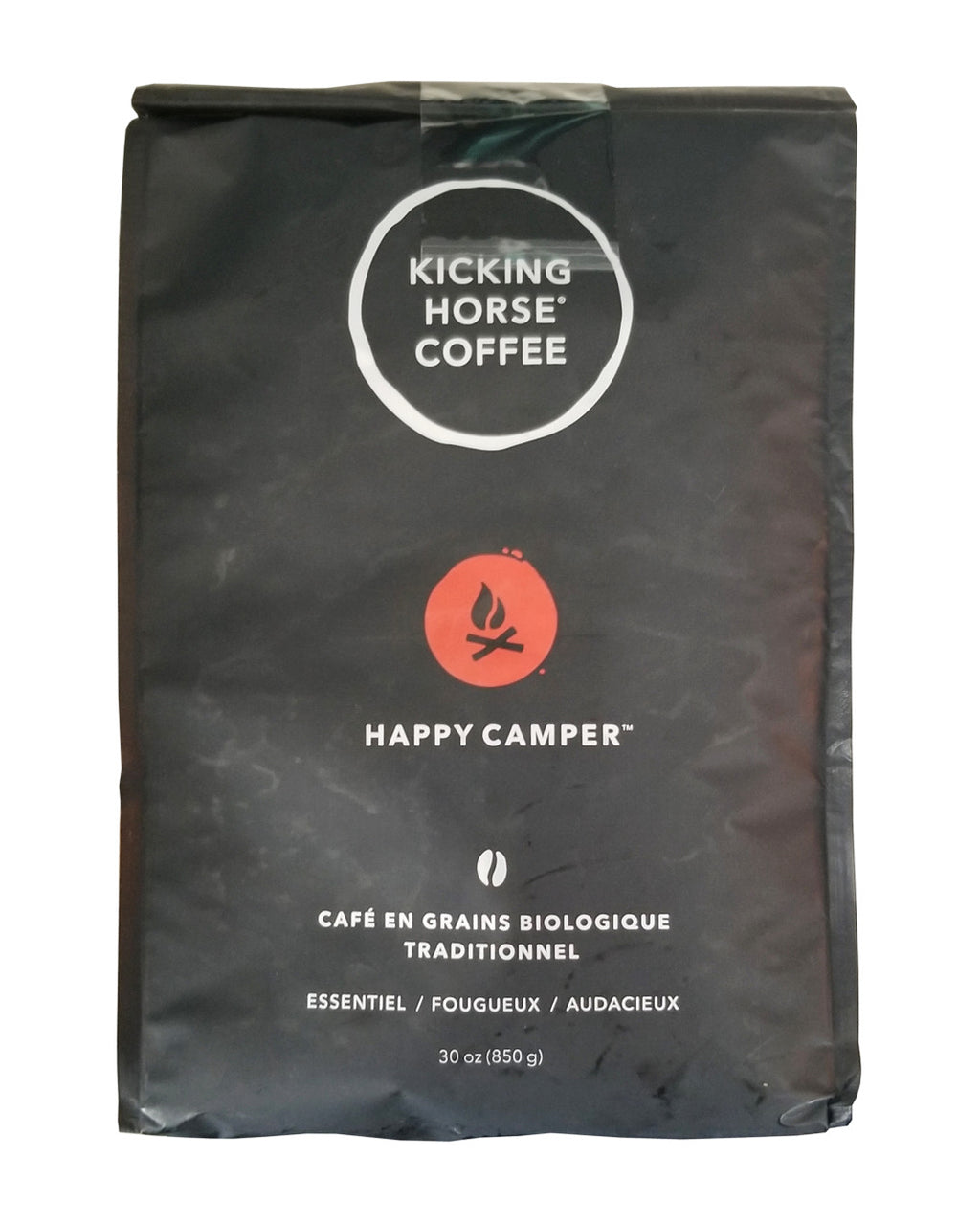 Kicking Horse Organic Happy Camper Whole Bean Coffee, 30 oz./830g {Imported from Canada}