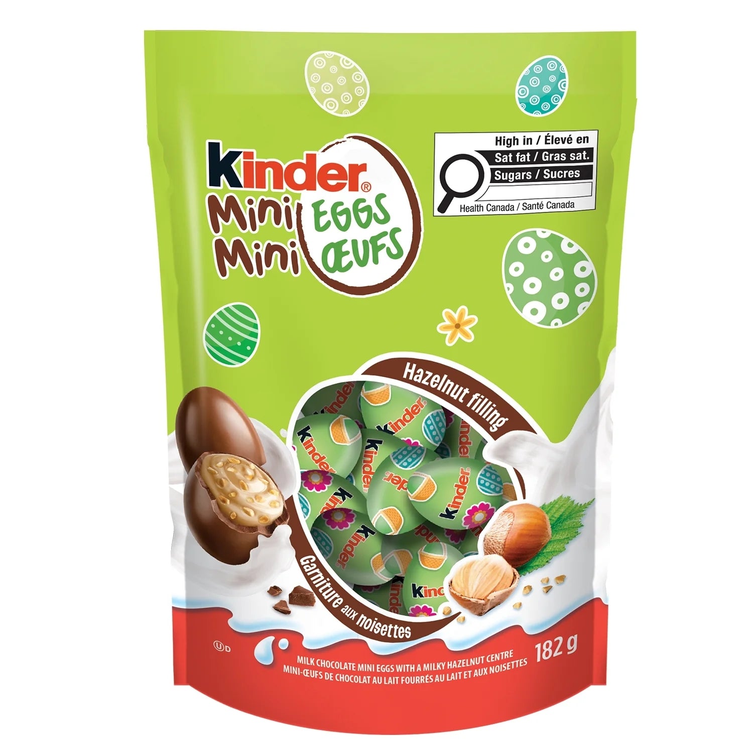 Kinder Mini Eggs With Hazelnut Filling - 182g (6.4 oz)