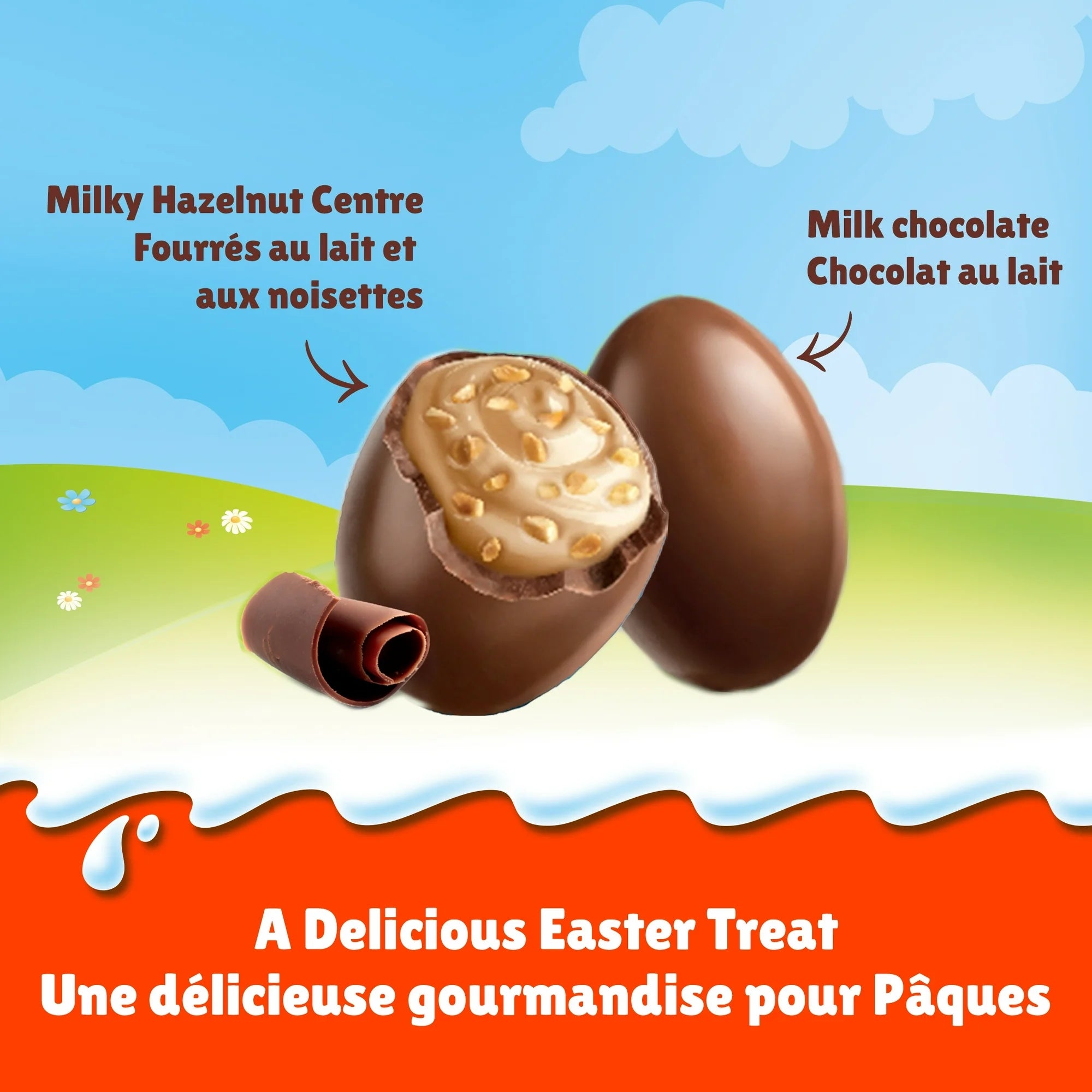 Kinder Mini Eggs With Hazelnut Filling - 182g (6.4 oz)