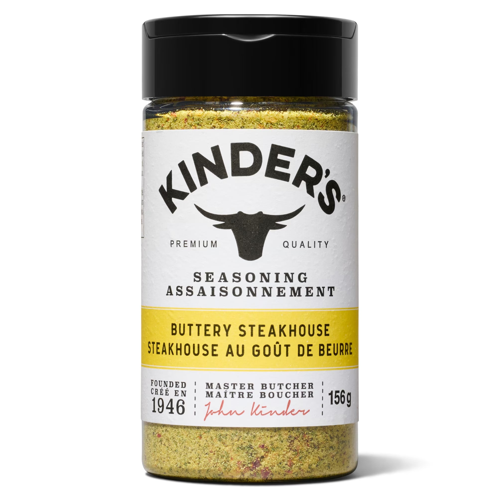 Kinder's Buttery Steakhouse Seasoning 156 g (5.5 oz)