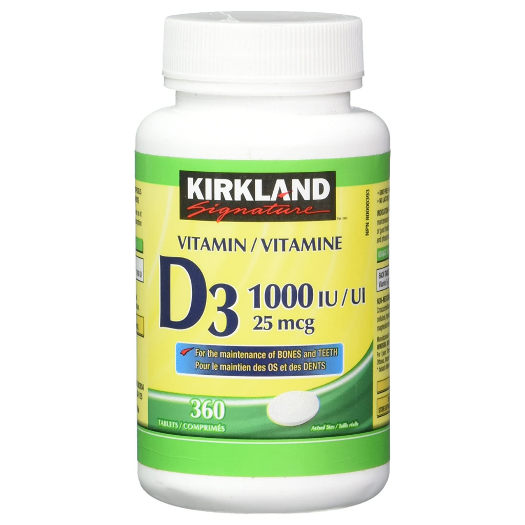 Kirkland Signature Vitamin D3 25mcg - Single