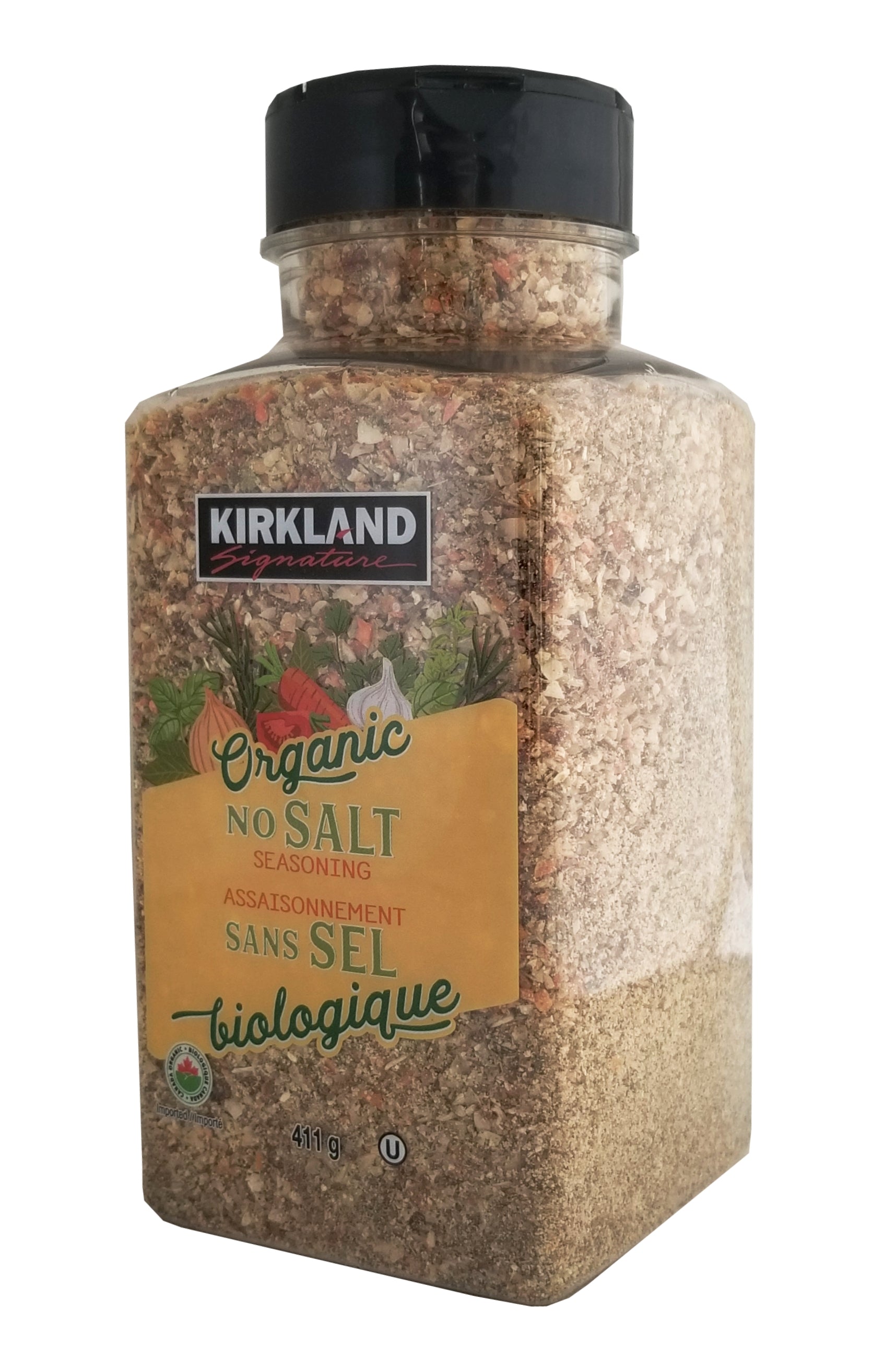 Kirkland Signature Organic No Salt Seasoning Mix 411g 14 Oz Bottle