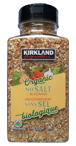 Kirkland Signature Organic No Salt Seasoning Mix, 411g/14 oz