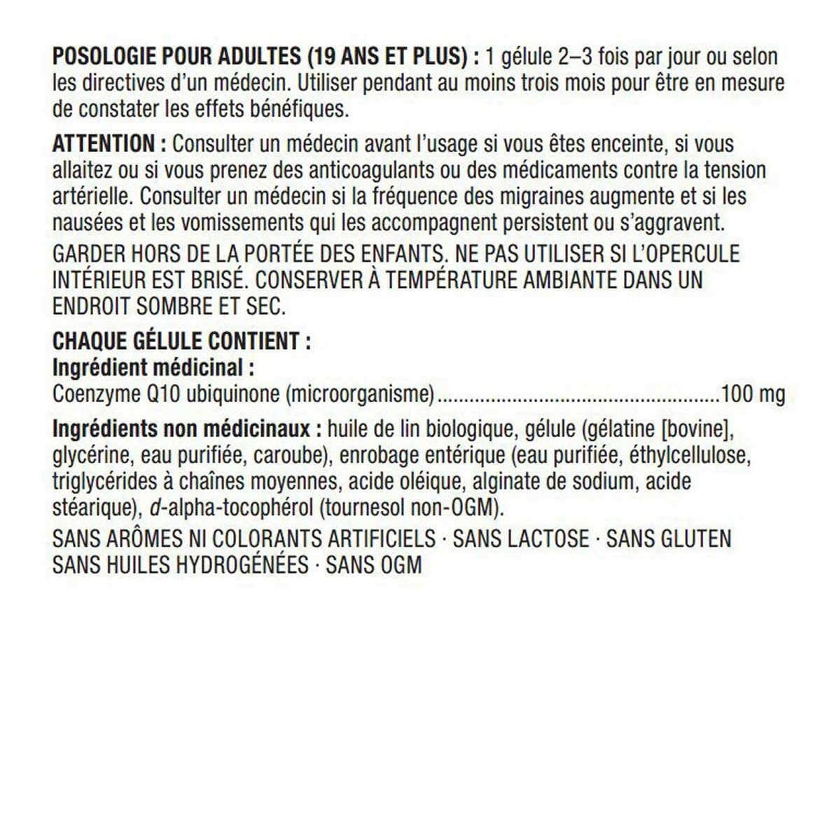 Kirkland Coenzyme Q10, 100mg, 300 enteric coated softgels, {Imported from Canada}