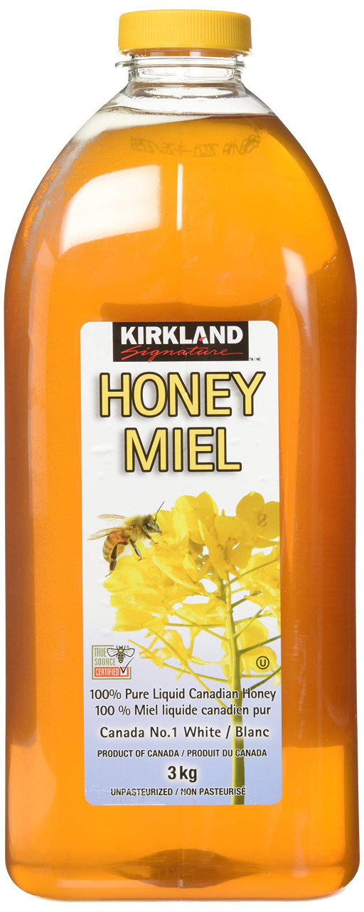 Kirkland Signature 100% Pure Liquid Honey - 3kg (6.6lb) - Front