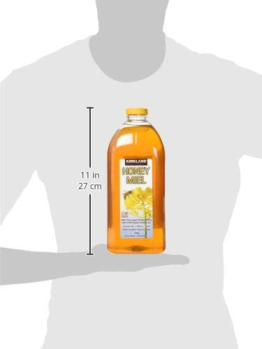 Kirkland Signature 100% Pure Liquid Honey - 3kg (6.6lb) Bottle Size
