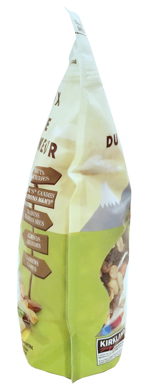Kirkland Trail Mix with Nuts, M&M's & Raisins, 1.81/4 lbs Right Side