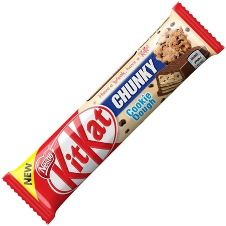 Kit Kat Chunky Cookie Dough Wafer Bars (52g/1.8 oz,) 36pk, {Imported from Canada}