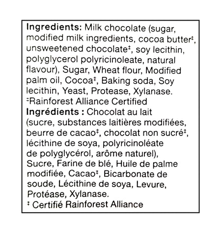 Nestlé KitKat Chocolate Minis 700g (24.7 oz) - Ingredients