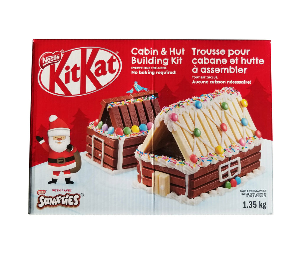 Nestle Kit Kat Cabin & Hut Building Kit, 1.35kg/2.9 lbs. {Imported from Canada}