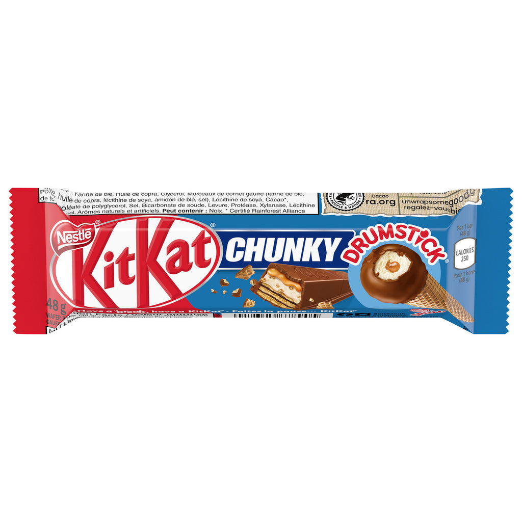 Nestle KitKat Chunky Drumstick Flavor, 48g/1.7 oz. {Imported from Canada}