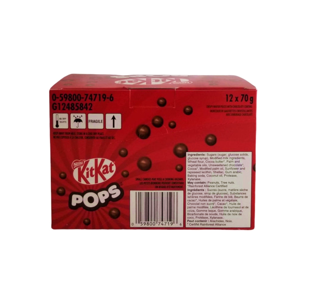 KitKat Chocolate Pops 12pk Box