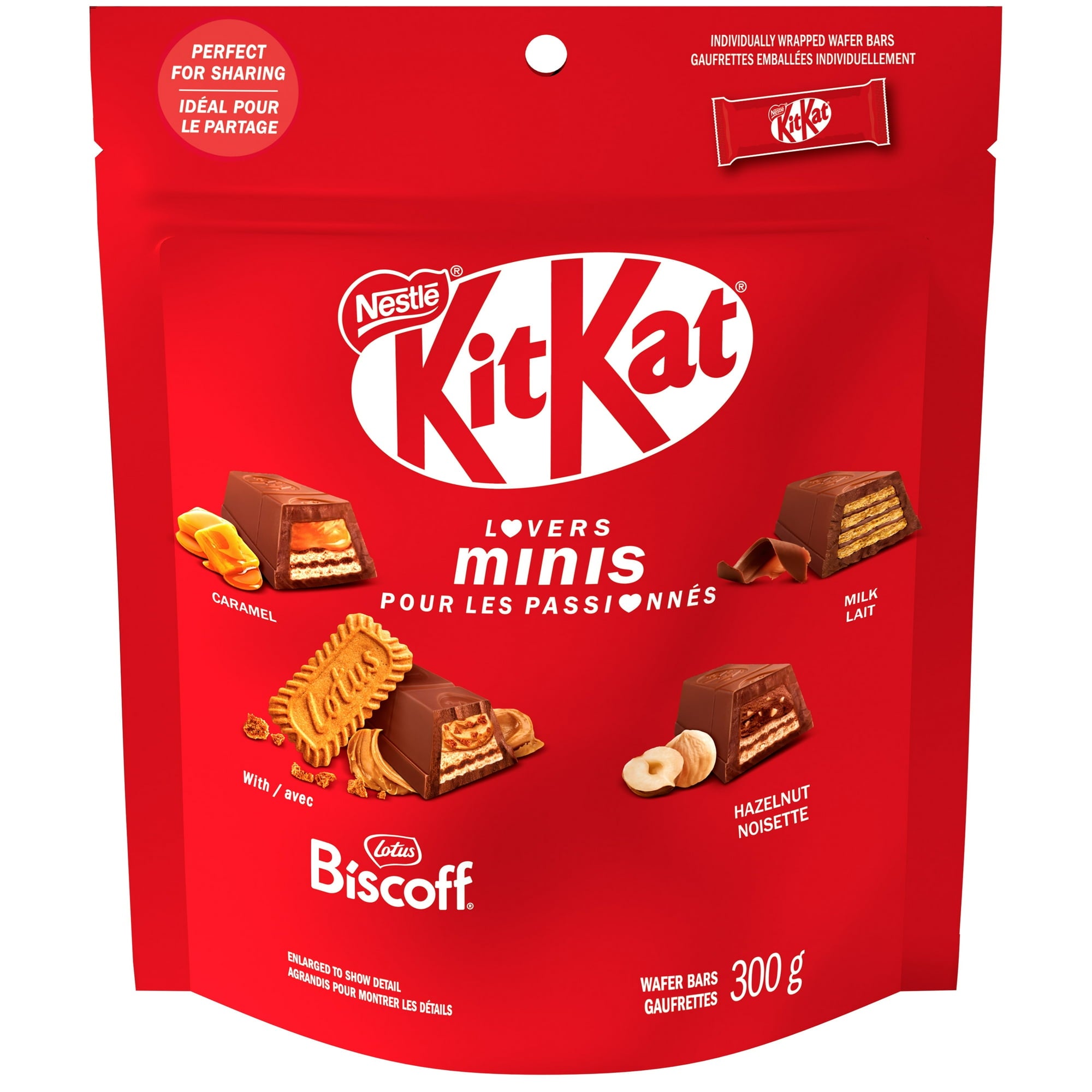 KitKat lover's mini - Chocolate - 300g -  Front