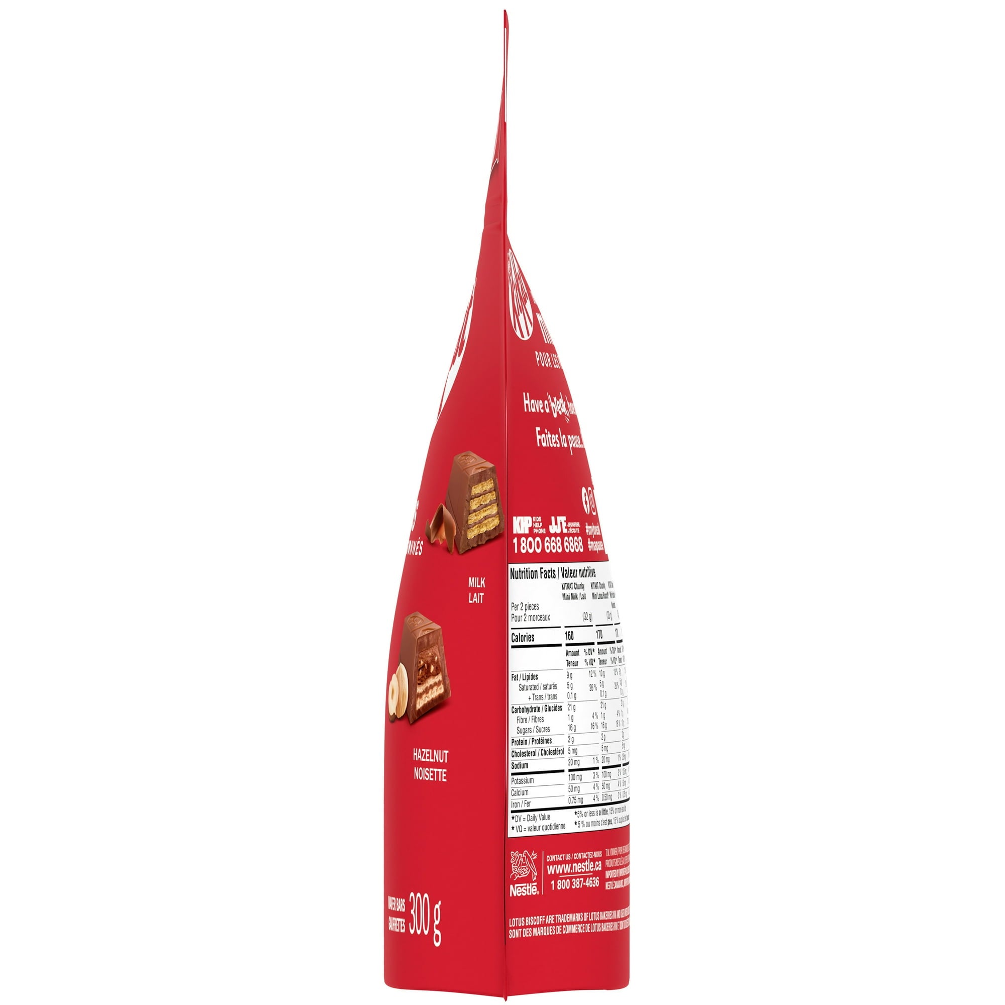 KitKat lover's mini - Chocolate - Left side