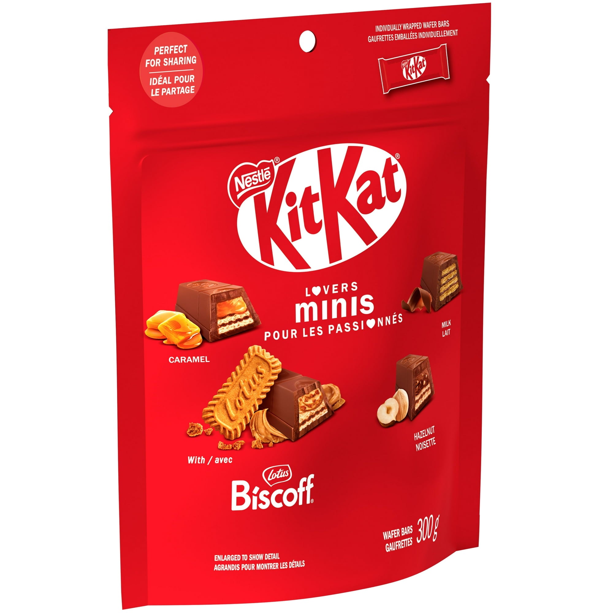 KitKat lover's mini - Chocolate - 300g -  Side