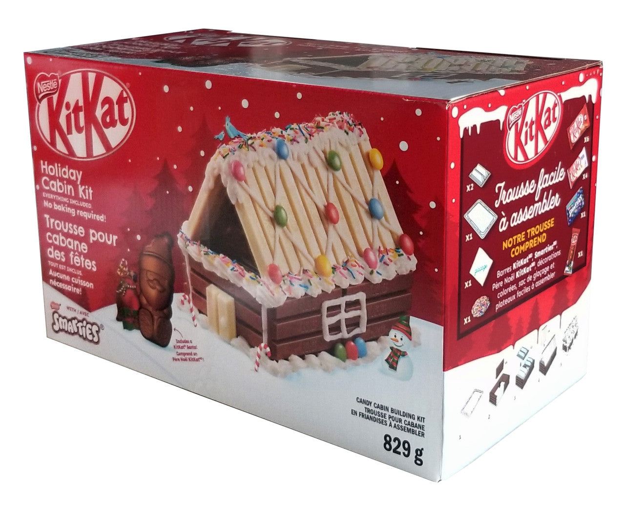 Nestle Kit Kat Cabin Building Kit, 829g/1.8 lbs. {Imported from Canada}