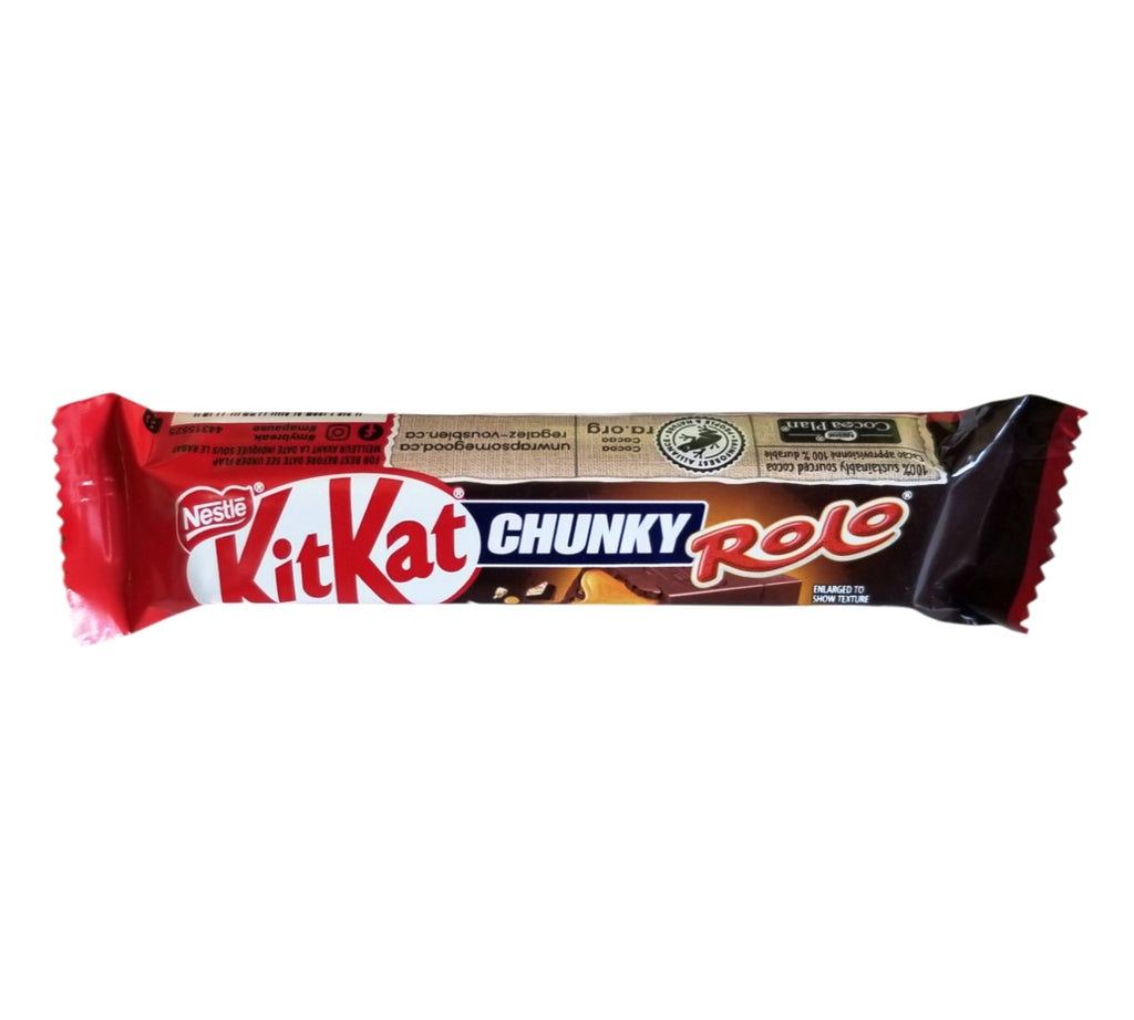 Kitkat Chunky Rolo Flavored Chocolate Bar