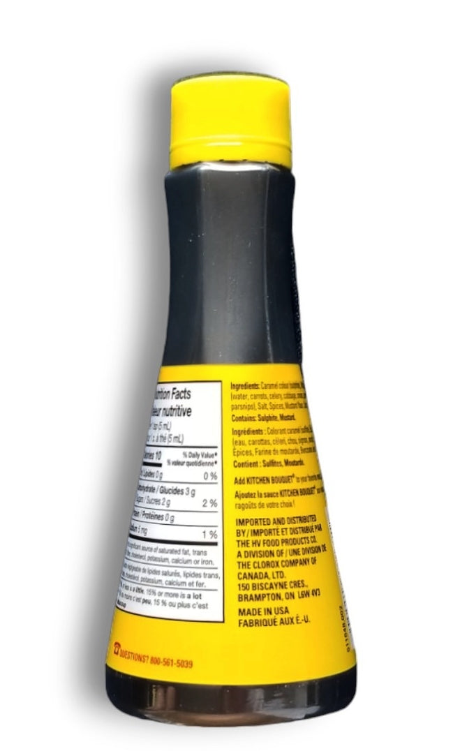 Kitchen Bouquet Browning & Seasoning Sauce, 114ml/4 fl. oz. Bottle