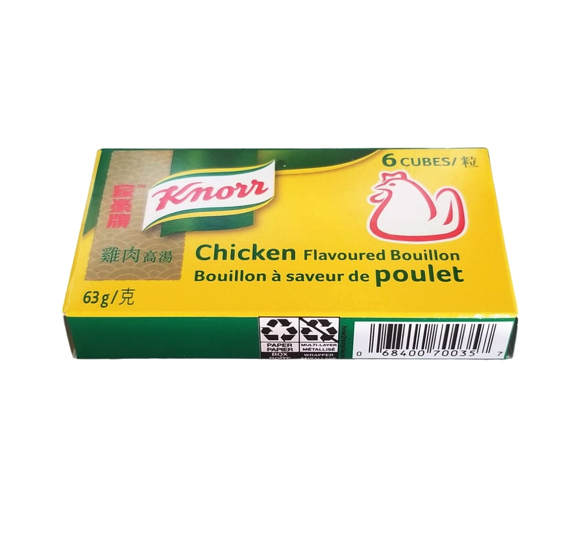 Knorr Chicken Flavoured Bouillon Cubes, 63g/2.2 oz.