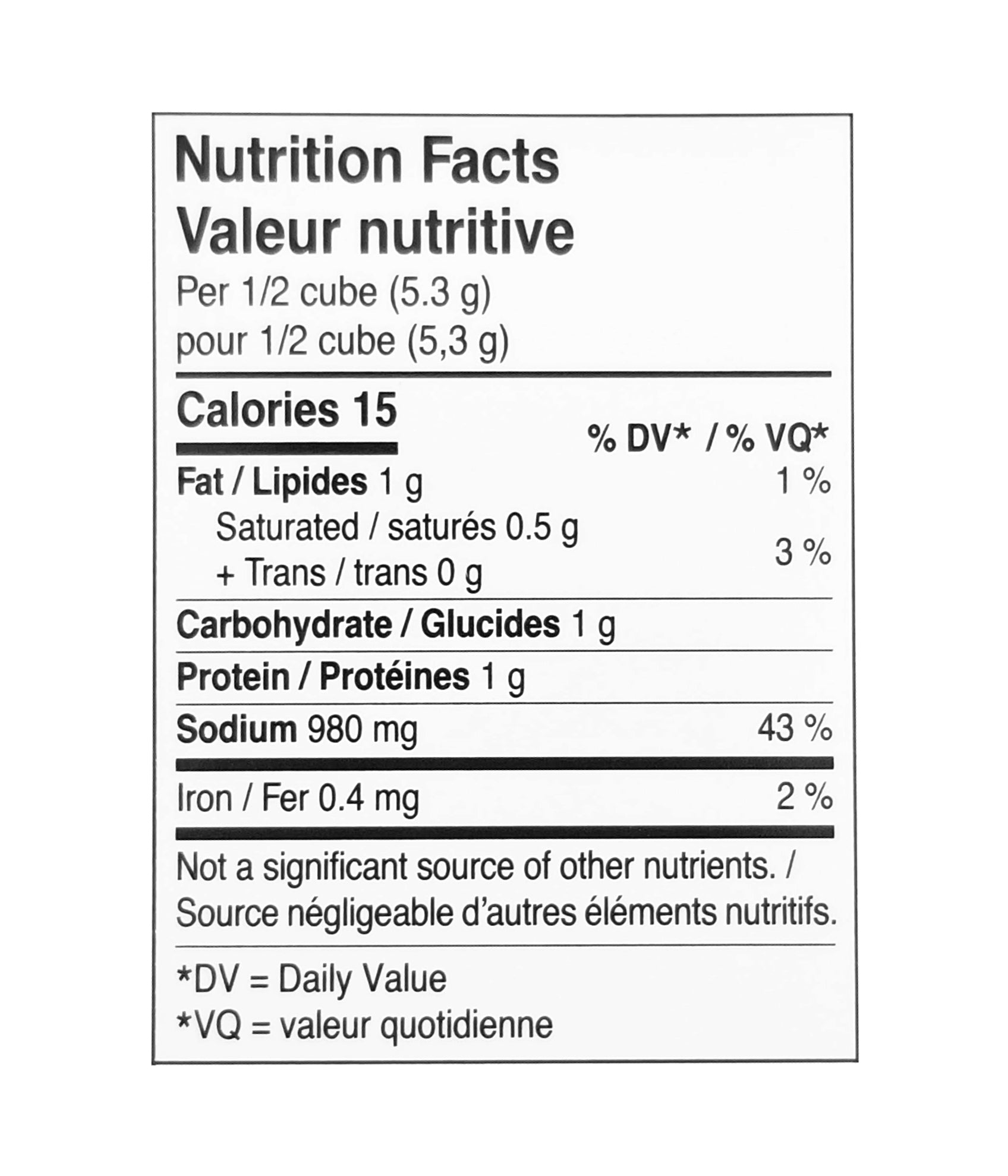 Knorr Chicken Flavoured Bouillon Cubes, 63g/2.2 oz.