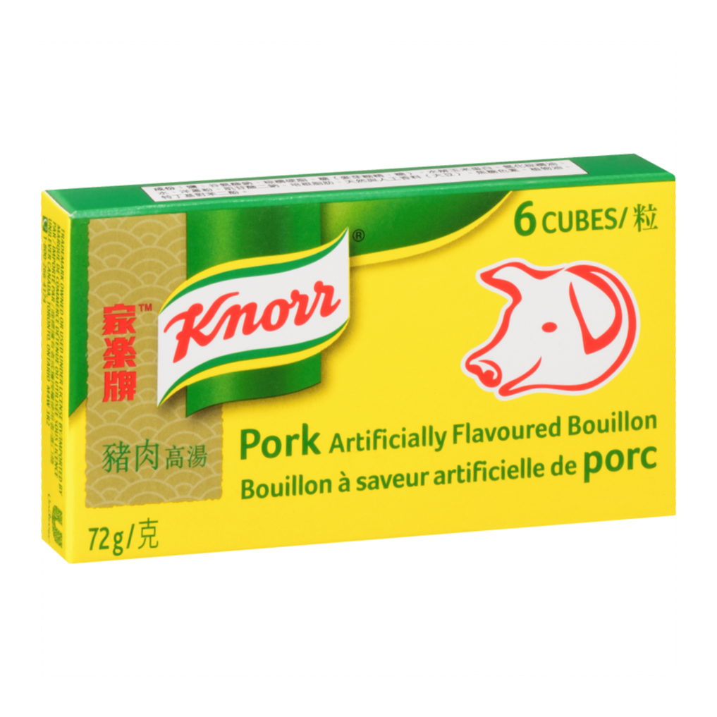 Knorr Pork Artificially Flavoured Bouillon Cubes, 72g/2.5 oz