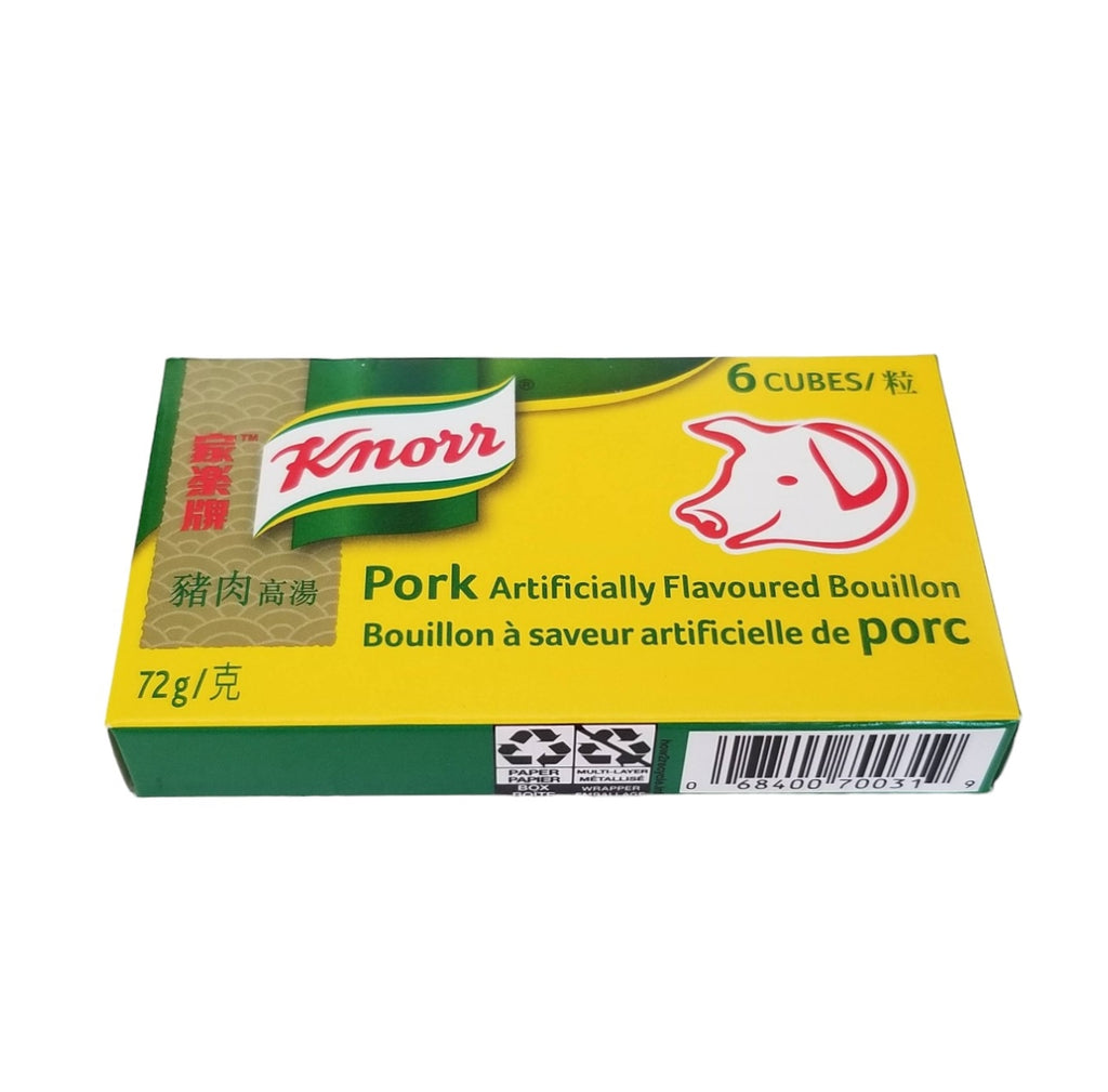 Knorr Pork Artificially Flavoured Bouillon Cubes, 72g/2.5 oz