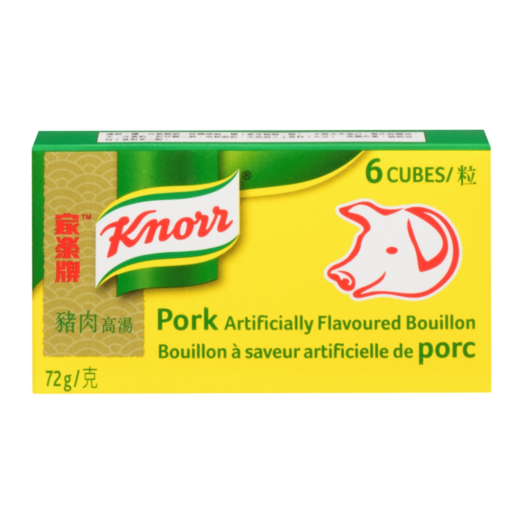 Knorr Pork Artificially Flavoured Bouillon Cubes, 72g/2.5 oz