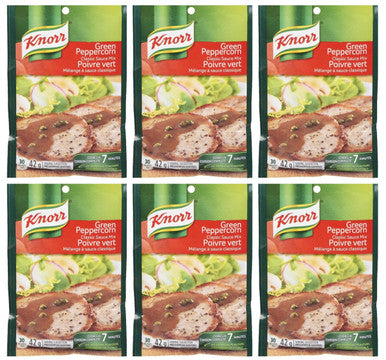 Knorr Green Peppercorn Sauce Mix 6x42g {Imported from Canada}