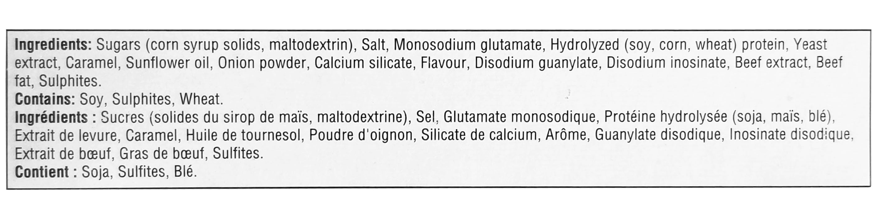Knorr OXO Beef Bouillon Powder, 16 sachets, 72g/2.5 oz