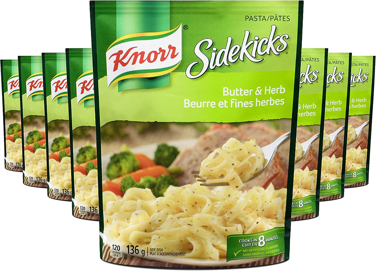 Knorr Pasta Butter & Herb Side Dishes - Front Side